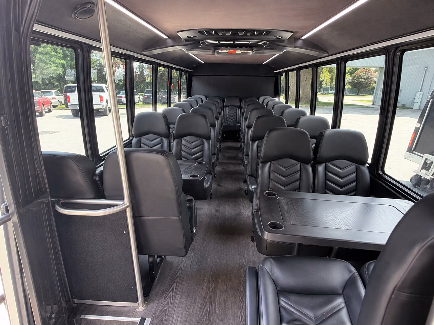 federal way 20 passenger minibus inside