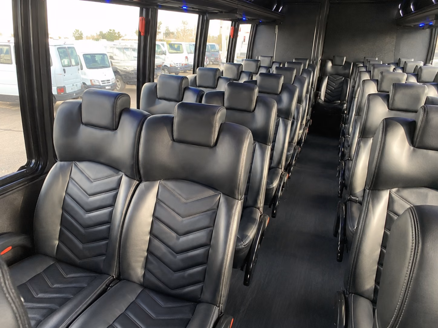 federal way religious group transportation onboard seating