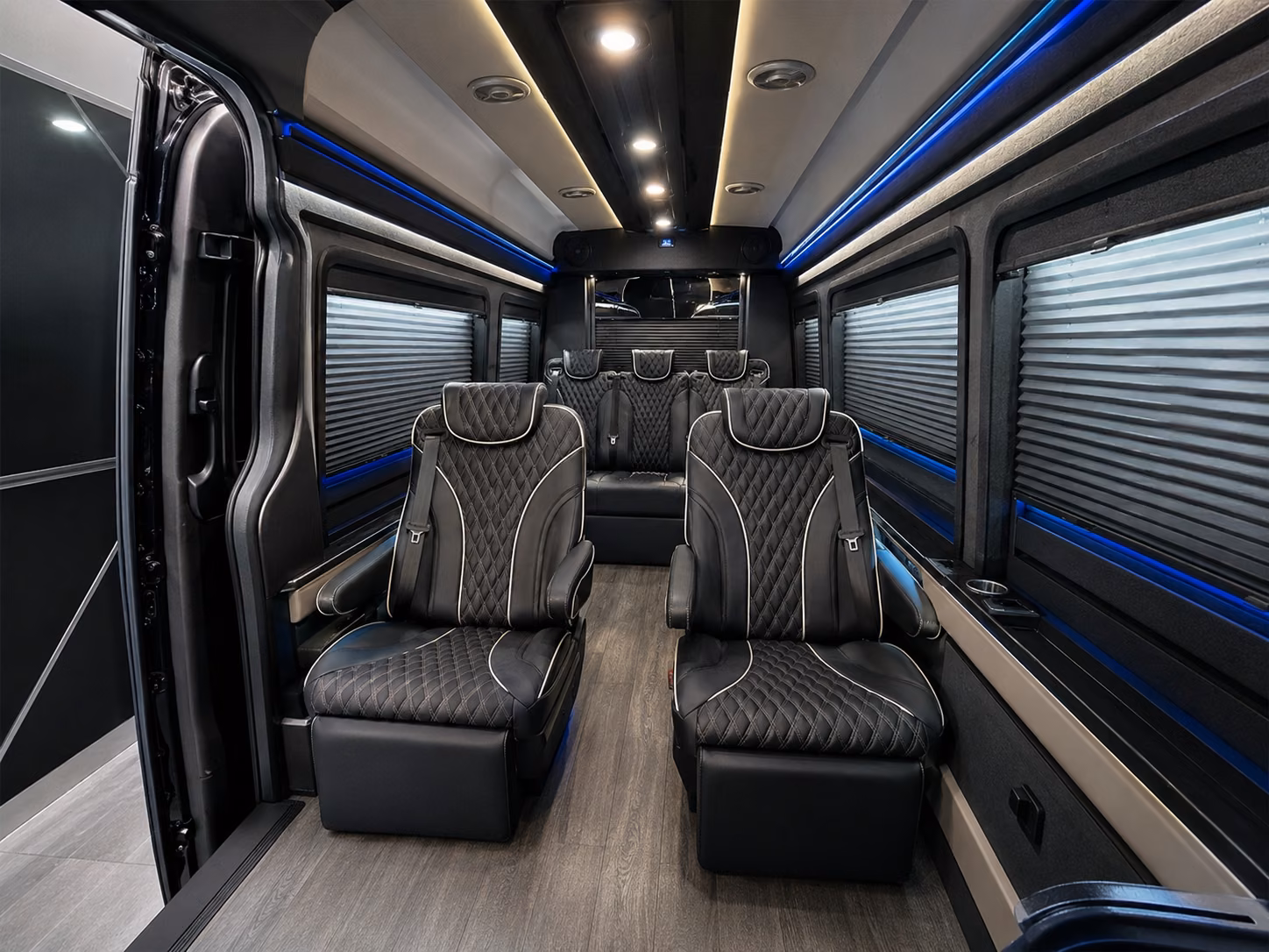 sprinter vans and minibuses for intimate federal way wedding groups